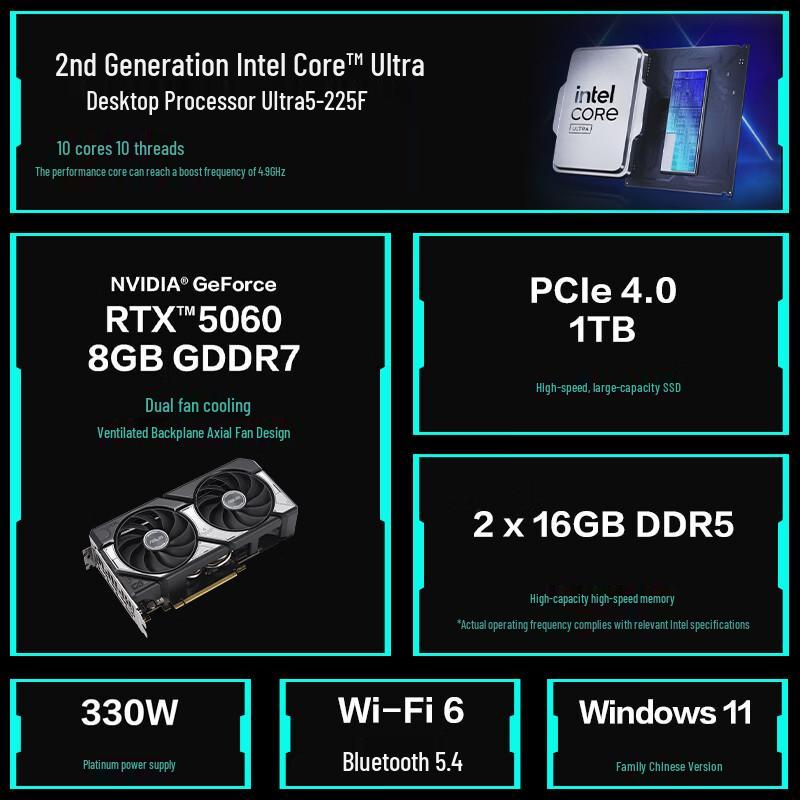 ASUS TUF Gaming 6X Desktop PC (CN version)