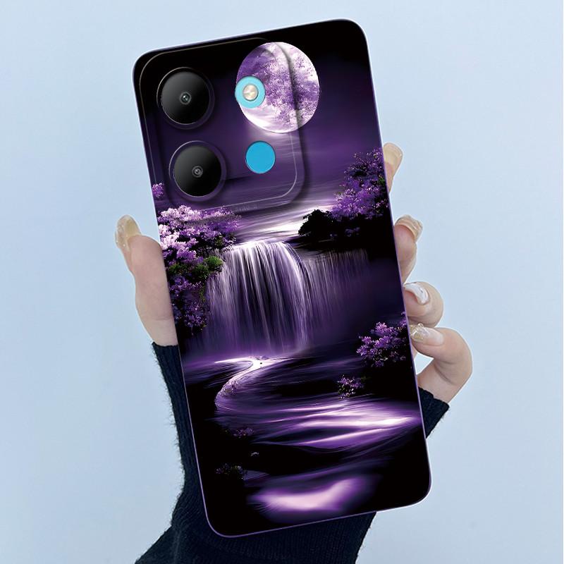 For Infinix Smart 7 X6515 Case Smart 7 HD X6516 Fashion Simplicity Cover Soft Silicone Phone Case For infinix Smart7 Plus Shells