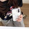 Colorful Floral Hollow-Out Rabbit Phone Case for iPhone 17/16 Pro Max/15 Pro