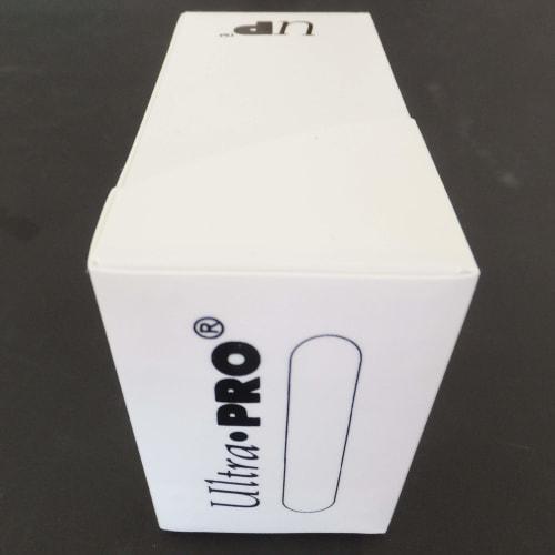Ultra Pro Vertical Deck Box, Standard Deck Case, White