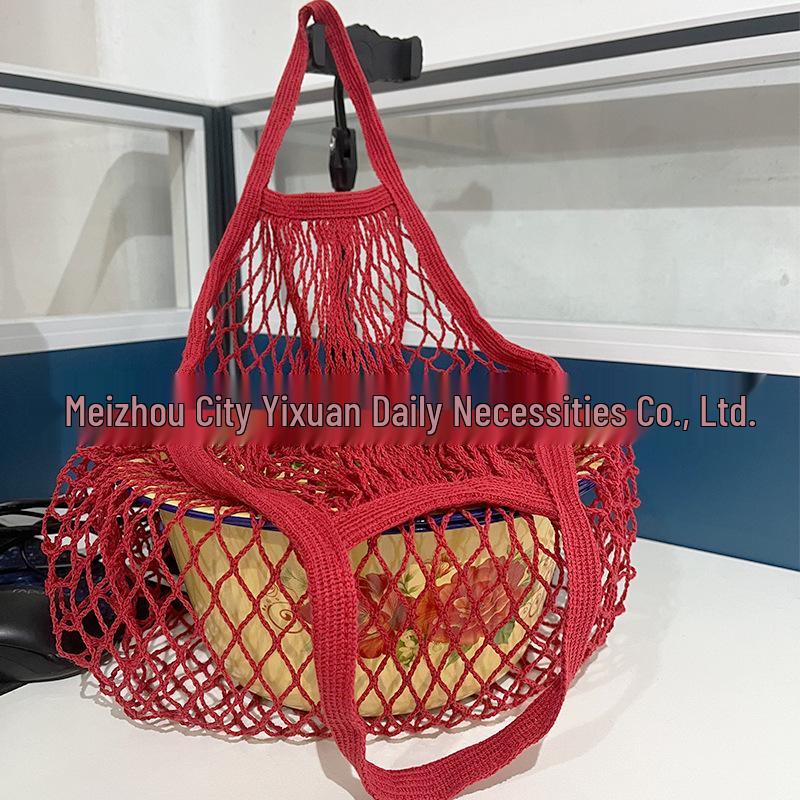 Handheld Cotton Mesh Gift Bag for Weddings or Candy Packaging