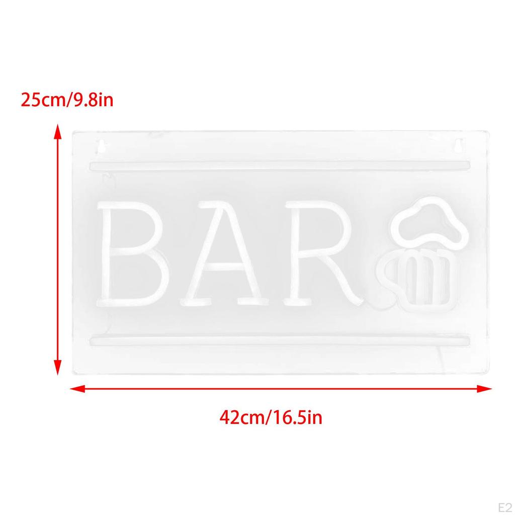 Creative Bar Neon Signs for Home LED USB Operated Wall Decor Restaurant