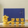 Chinese Ceramic Automatic Rotating Tea Set