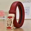 Golden World Wholesale Women's Belt Genuine Leather Cowhide Automatic Buckle Belt Business Casual Pants Belt