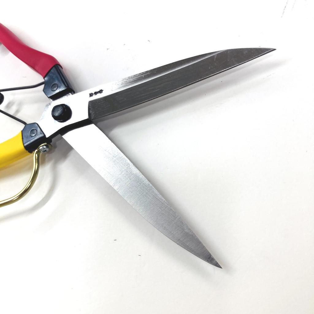 Onotetsu Pruning Shears 290mm with Guard In Long Blade Pruning Shears Root Cutting Shears Leaf Trimming Shears Scissors One-Handed (Double-Edged)