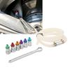 8PCS Metal Brake Bleeder Wrench Kit 7-12mm Brake Bleeder Tool  Wheel Cylinder Service