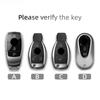 Kmkm Alloy Style Car Key Case Shell Fob For   Mercedes-Benz A220 E63S Amg E-Class Gle 350 4Matic E300 E400 E43 W213