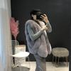 Popular women's clothing imitation fur vest women's medium and long women's fishtail fox fur jacket Mao Mao vest