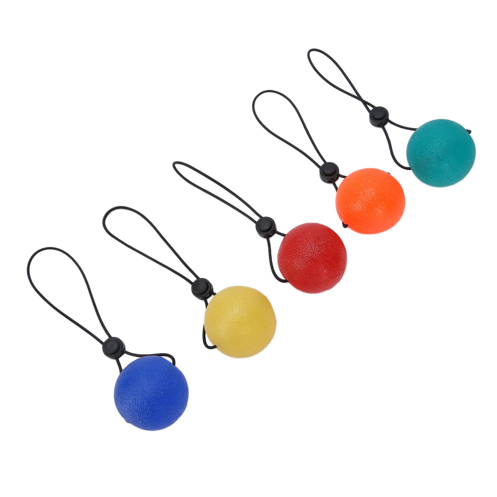 

5 шт. мяч для упражнений на сжатие для тренировки мышц пальцев рук и запястий