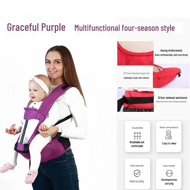 Lichtgewicht Draagzak: Multifunctionele Heupdrager voor voor en achter voor alle seizoenen