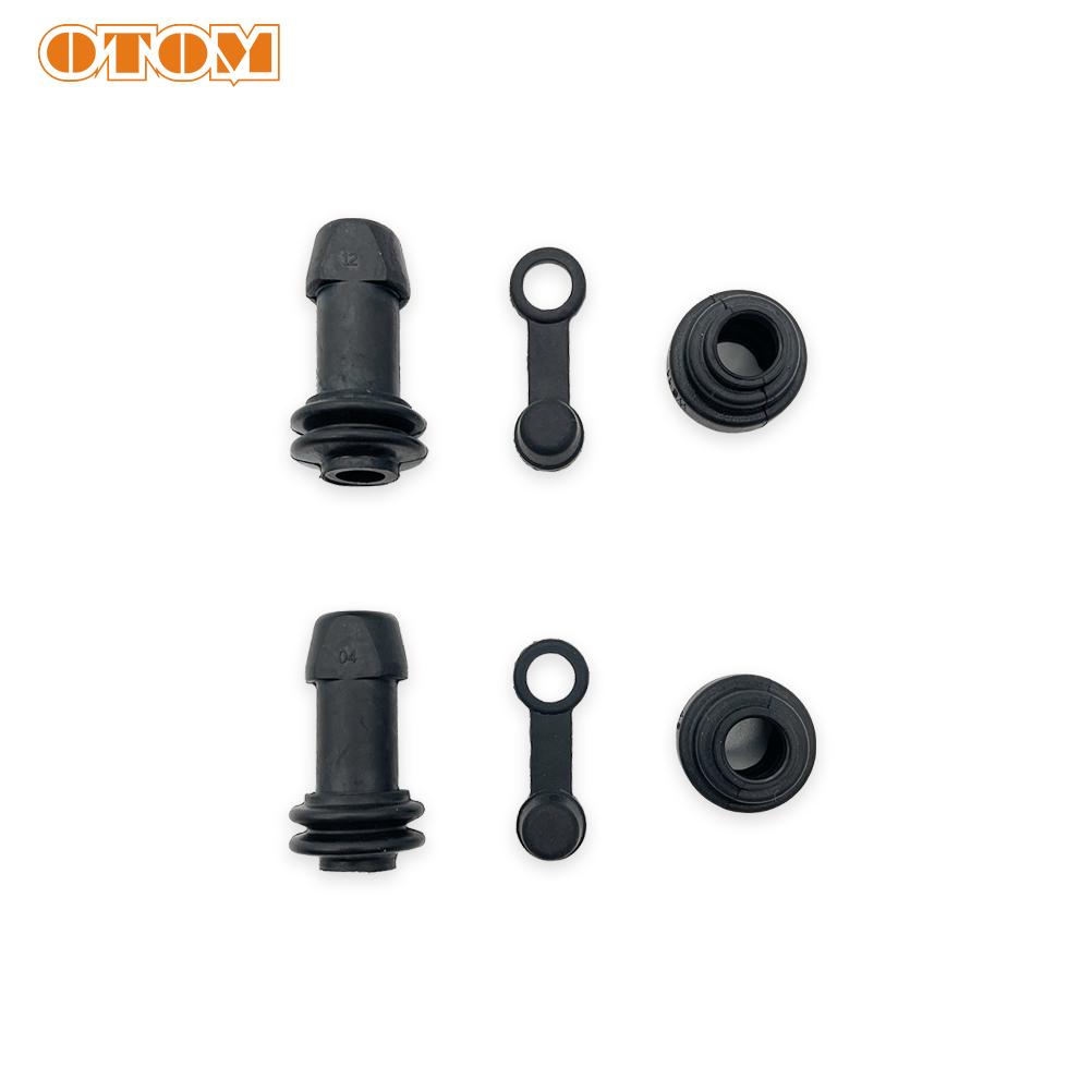 OTOM Motorcycle Brembo Brake Caliper Repair Kit Front Rear Brake Hydraulic Caliper Rebuild Parts For KTM EXC HUSQVARNA TE rubber sleeve
