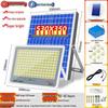 2024 Model: High-Power Solar Courtyard & Indoor Light - Super Bright, One-to-Two Street Light