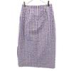 JOURNAL STANDARD Made In Japan Gingham Check Long Length Seersucker Tight Skirt Women Used