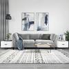 VidaXL Coffee Tables 2 Pcs White 50x50x40 Cm Engineered Wood 829333
