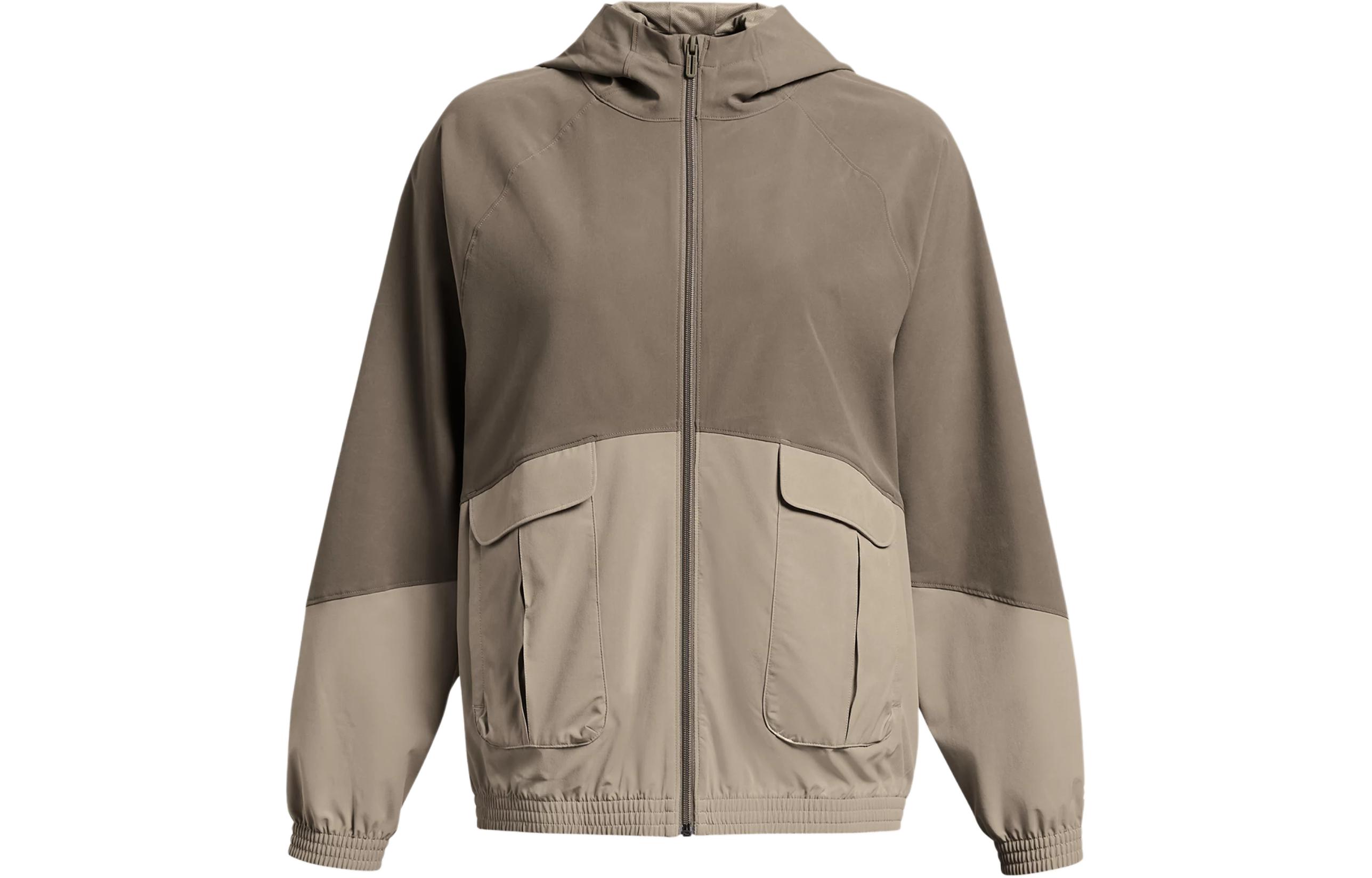 Under Armour UA ArmourSport Cargo Jackets & Coats Women s Light Brown 1382699-200 L