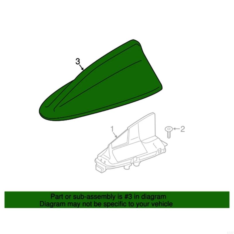 

2025 New Car Roof Shark Fin Antenna Cover Heat Resistant UV For 218i 220i 318i 330i 340i 520i 530i 540i 730i 740i CHINA