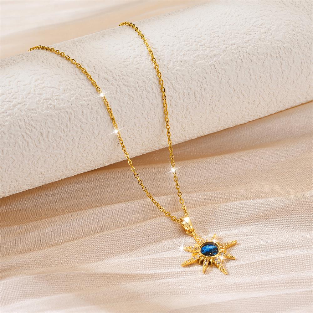 Simple Fashion Titanium Steel Women's Necklace - Non-fading, Luxurious, Versatile, Korean Style Clavicle Chain