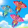 Cartoon Red Goldfish Kite for Kids - Light Breeze Outdoor Rainbow Animal Toy