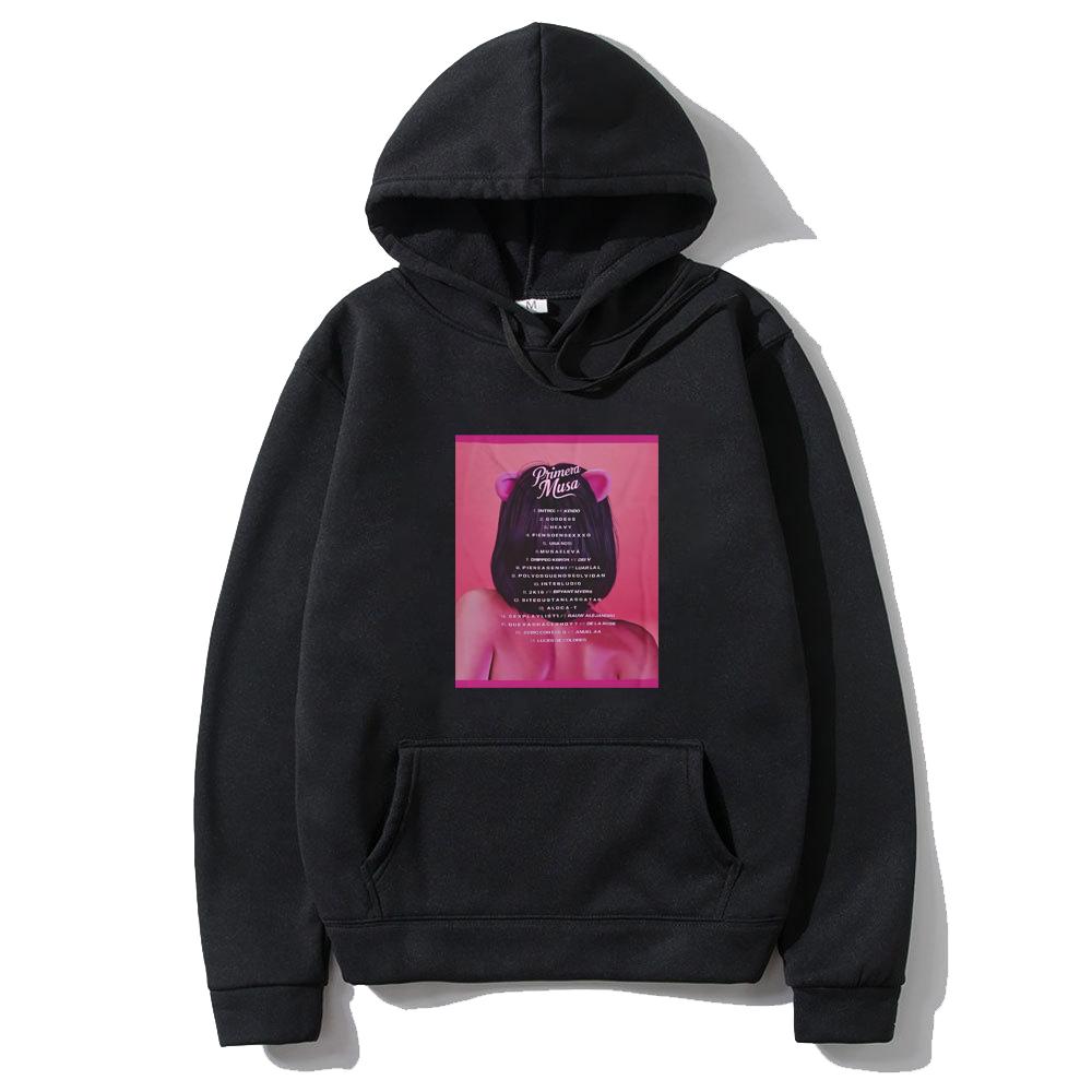 Primera Musa Graphics 2025 Pop Fashion Style Pullover Men Women's Hoodie Vintage Sweatshirts Fleece Long Sleeve Casual Crewneck