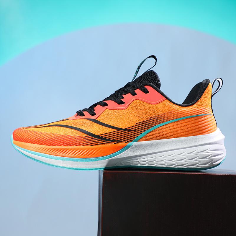 

Мужские кроссовки для бега, дышащие кроссовки для бега, амортизирующая спортивная обувь большого размера с мягкой подошвой 45