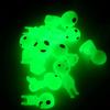 10Pcs  Ghost Princess Luminous Tree Elf Ornament, Luminous Alien Doll, Micro Landscape Anime Creative Small Ornament