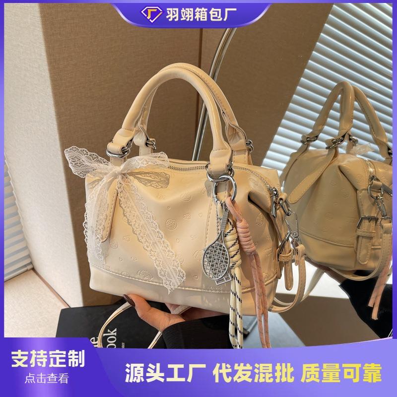 Popular Handbag Bag Women's New Spring and Summer Shoulder Messenger Bag Versatile Pillow Bag