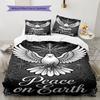 Pure Comfort Bedding Quilt Set Quilt Cover Pillowcase Home Decoration Birthday Gift (1 * duvet cover + 2 * pillowcase, without core)