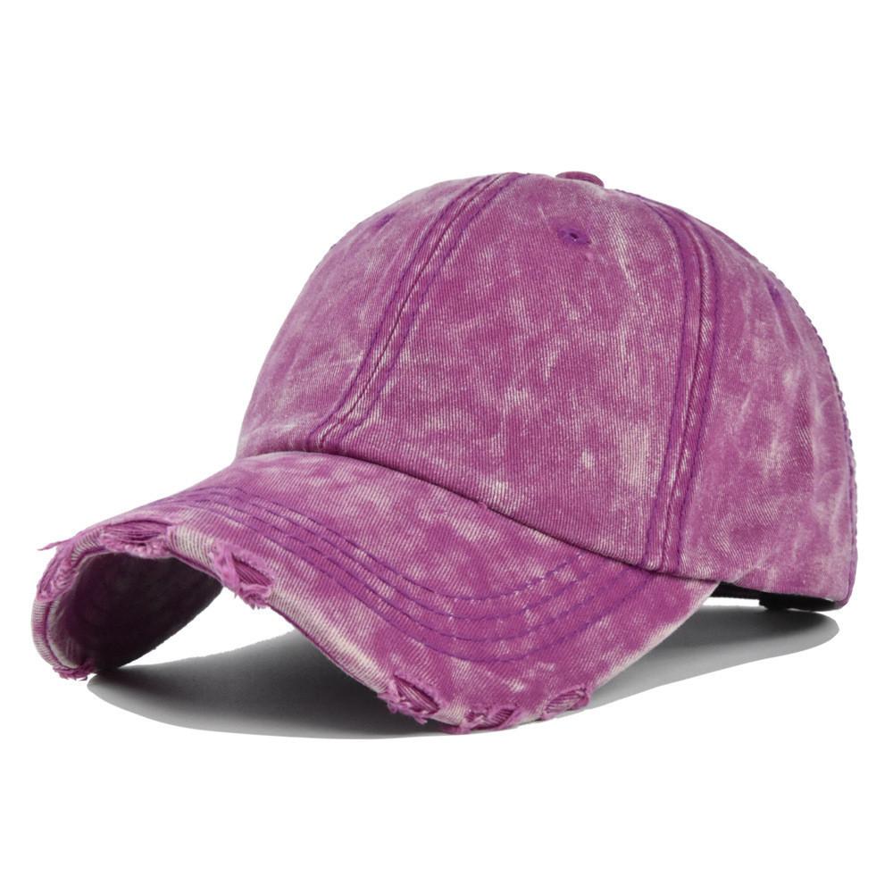 Retro Duck Tongue Cap With Texture Elements For All Seasons Adjustable Cotton Fabric