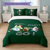 Asterix & Obelix Print 3Pcs Duvet Cover Set 1 Duvet Cover and 2 Pillowcases Soft Bed Linen For Household Bedroom