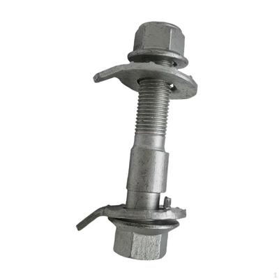 Suspension Alignment Camber Cam Bolt Adjustment Nut Steel Screw Set Auto