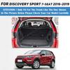 Vollständige Abdeckung Kofferraummatte für Landrover Discovery Sport 5/7-Sitzer 2016-18 17 Auto-Kofferraumabdeckung Pad Innenschutz Zubehör