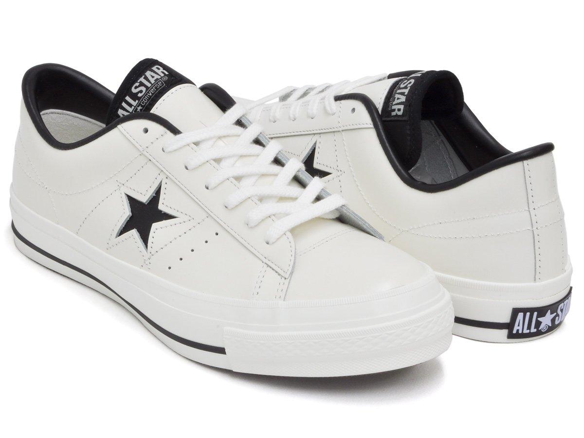 

ONE STAR J Звезда Сделано в 32346510 США [Converse] [One Japan] БЕЛЫЙ/ЧЕРНЫЙ 24.5(6)