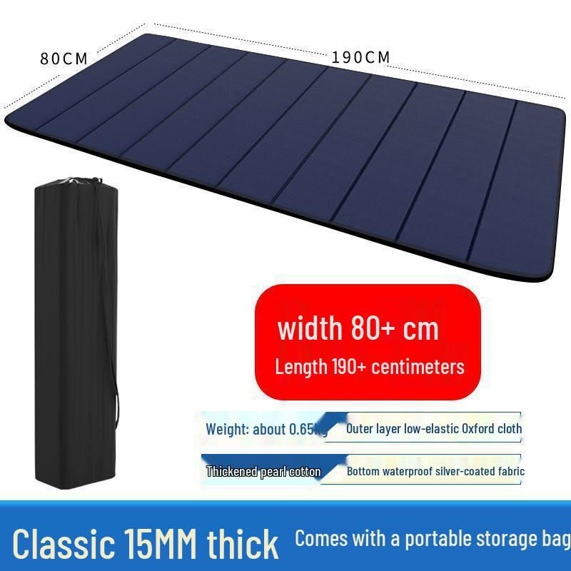 Thickened Waterproof Folding Sleeping Pad: Moisture-Proof Yoga and Nap Mat for Camping and Office Use