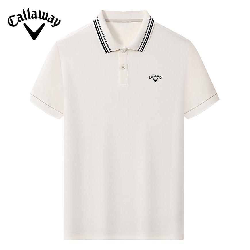 Callaway 2025 Summer Embroidery High-quality Golf Casual Sports Style Quick Drying, Moisture Absorbing and Breathable Polo Shirt