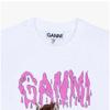 Ganni Women S ShorT Sleeve T ShirT Pony Logo A1050048 151
