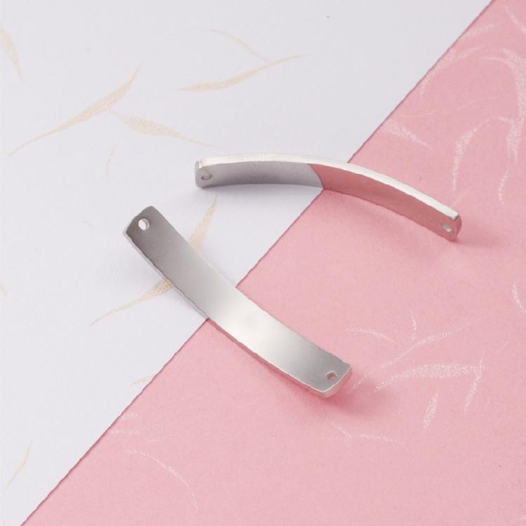 Curved Long Strips Shape Nose Rings Jewelry Part for Necklaces Bracelets Earrings Handmade Jewelry Making Supplies