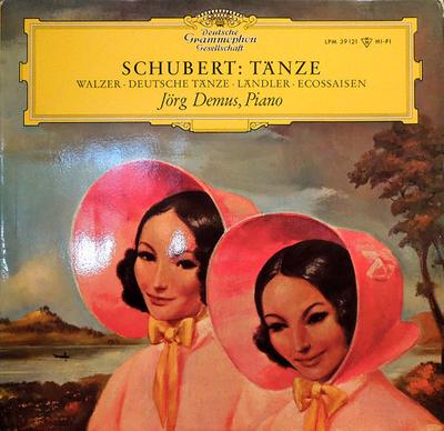 LP Record FRANZ SCHUBERT , JÖRG DEMUS - Tänze: Walzer, Deutsche Tänze, Länd LPM39121 Deutsche Grammo 1966 Germany Classical Used