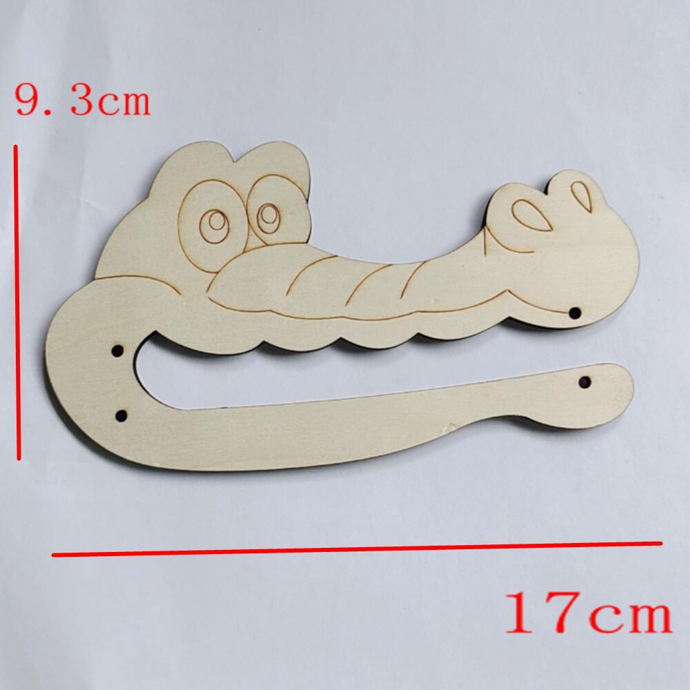 Hand-Painted DIY Busy Board: Educational Wooden Gears & Clock Ornament for Teaching and Decoration