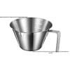 304 Stainless Steel Espresso Measuring Cup with Scale and Filter