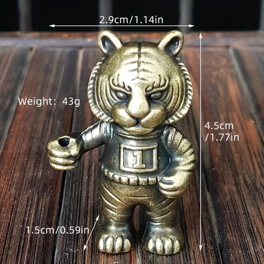 

1pc,Tiger Metal Incense Stick Holder - Ideal For Yoga & Meditation, Office Decor (Without Incense)