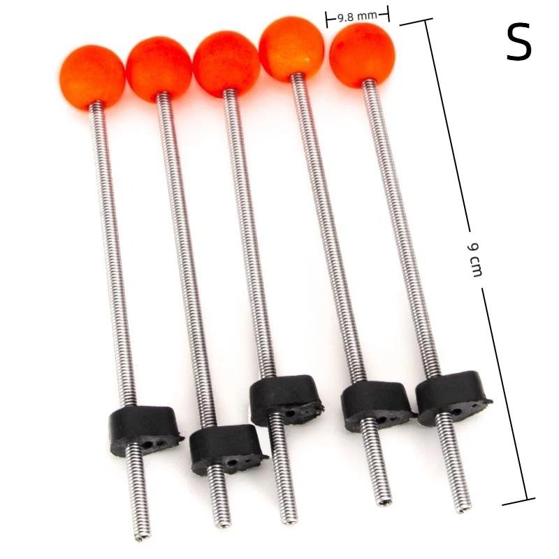 Angelrute Feder Spitze 5 Stück Hohe Elastizität Mehrere Größen Langlebige Ersatzteile für Eisfischen Winter Outdoor Angeln