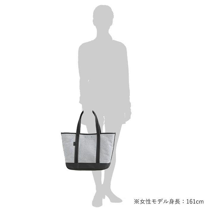 PORTER Boyfriend Tote Chambray Tote Bag Other Navy (PORTER) (M)