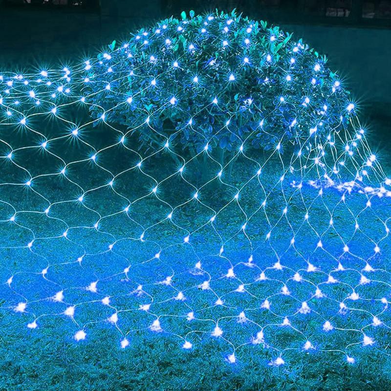 Light Colored Mesh String Rain Protection Christmas Decoration Courtyards For