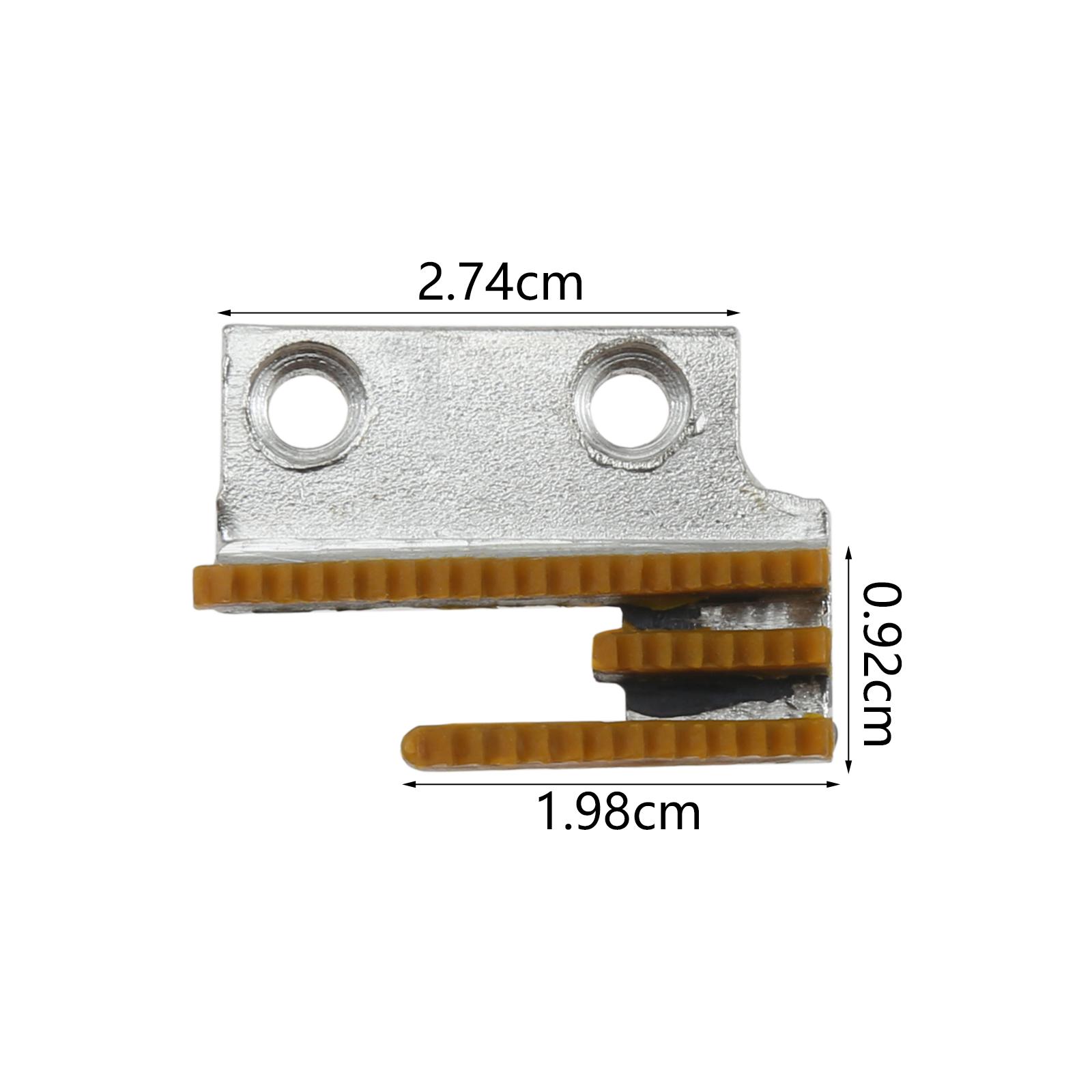 

Rubber Feed Dog 12481R/149057R/12481TR/149057TR For all 1-Needle Lockstitch Industrial Sewing Machine for JUKIDDL/Brother 1PC