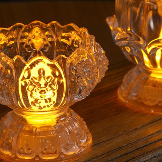 Berrak Lotus LED Mum Işığı Elektrikli Alevsiz Simülasyon Mum Ev Yatak Odası Yıldönümü Düğün Noel Partisi Dekorasyonu