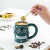 Halloween Skull Coffee Mug 400ML 3D Ghost Ceramic Mug Creative Funny Water Cup Breakfast Milk Cup Home Drinking Halloween Gift