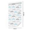 Colorful Clouds Wallpaper for Living Room and Bedroom 50x1000