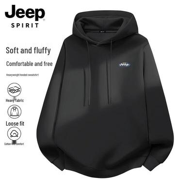JEEP SPIRIT Men's Hooded Casual Sweatshirt