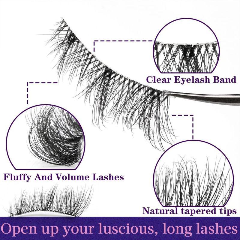 Lashie - Natural Multipack False Eyelashes (Various Designs)
