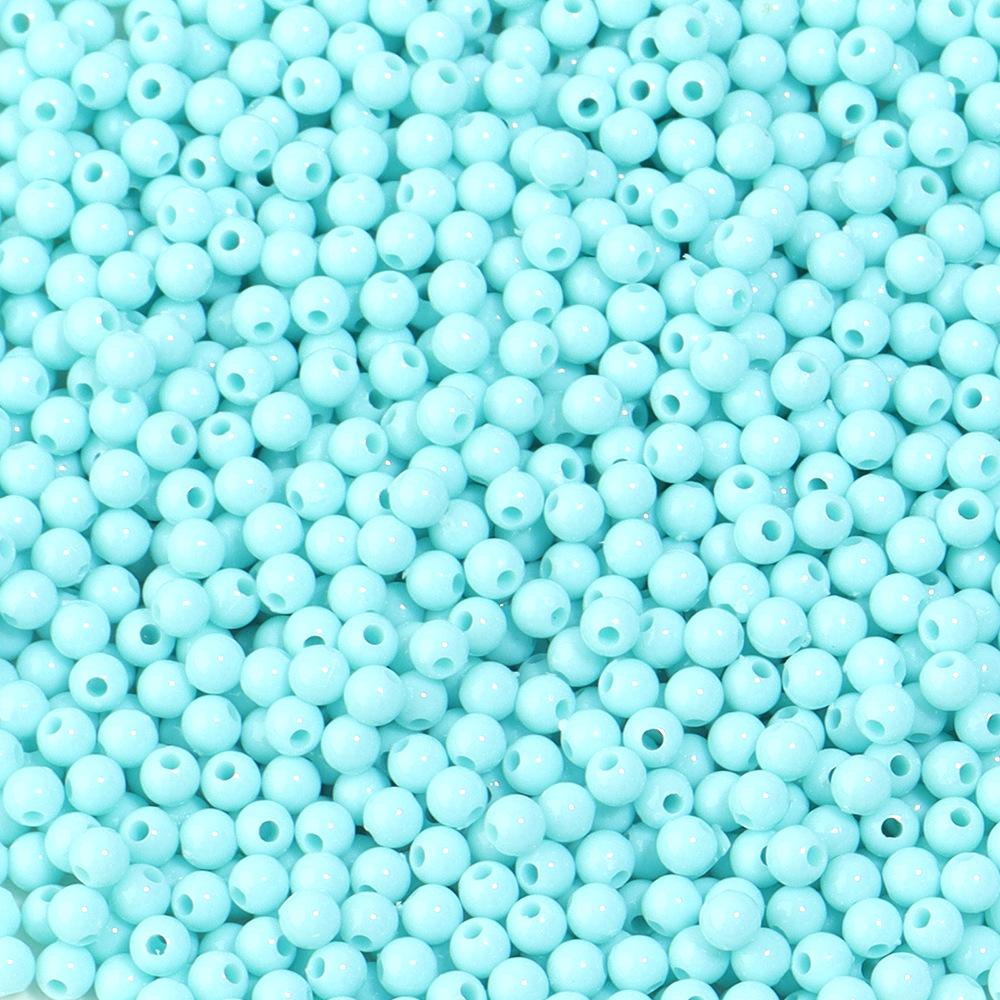 Colorful 4mm Acrylic Round Seed Beads for DIY Jewelry, Bracelets, and Necklaces